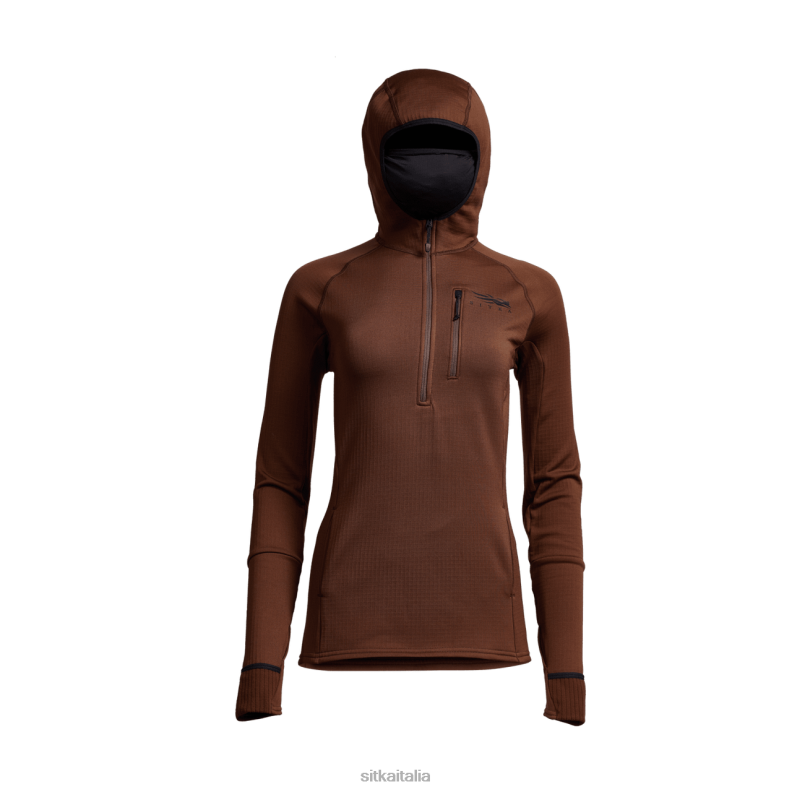 SITKA Gear donne felpa con cappuccio fanatica RN2V400 cime bisonte
