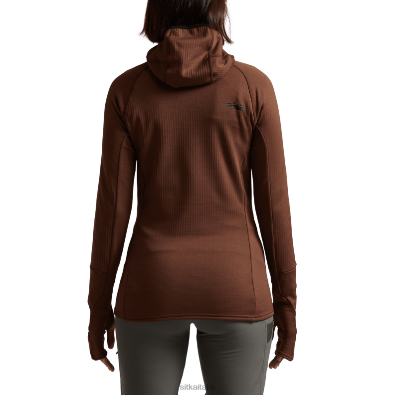 SITKA Gear donne felpa con cappuccio fanatica RN2V400 cime bisonte