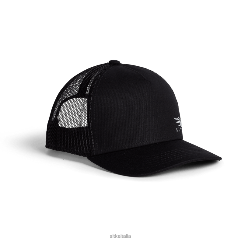 SITKA Gear unisex icona del distintivo metà camionista professionista RN2V334 cappelli nero