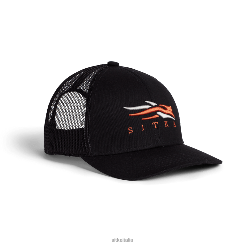 SITKA Gear unisex icona metà camionista professionista RN2V328 cappelli nero