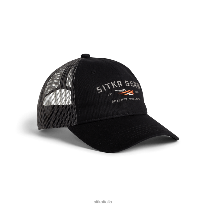 SITKA Gear unisex marchio denominativo lo pro trucker RN2V349 cappelli nero