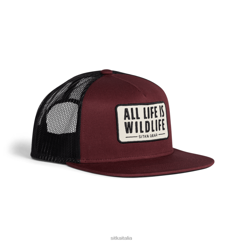 SITKA Gear unisex tutta la vita ciao camionista professionista RN2V304 cappelli rosso scuro
