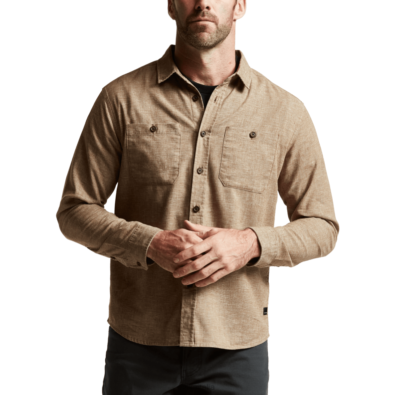 SITKA Gear uomini Ambary è la camicia RN2V160 cime erica coyote