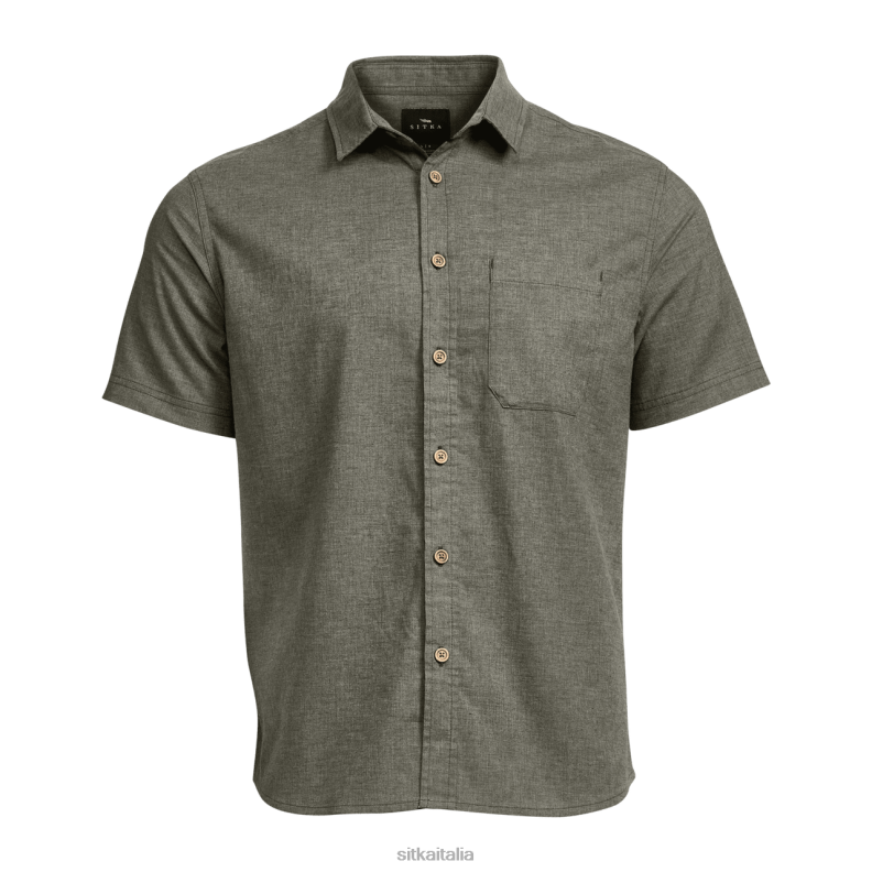 SITKA Gear uomini camicia ambary ss RN2V165 cime erica di lichene profondo