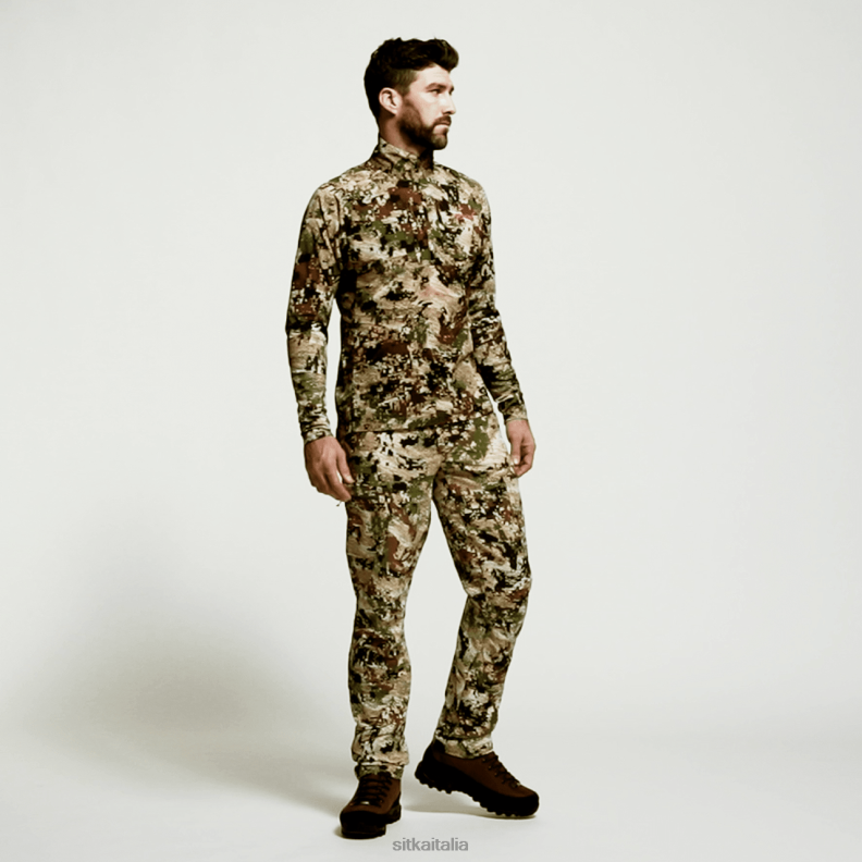 SITKA Gear uomini camicia di salita RN2V159 cime optifade subalpina