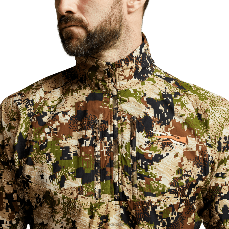 SITKA Gear uomini camicia di salita RN2V159 cime optifade subalpina