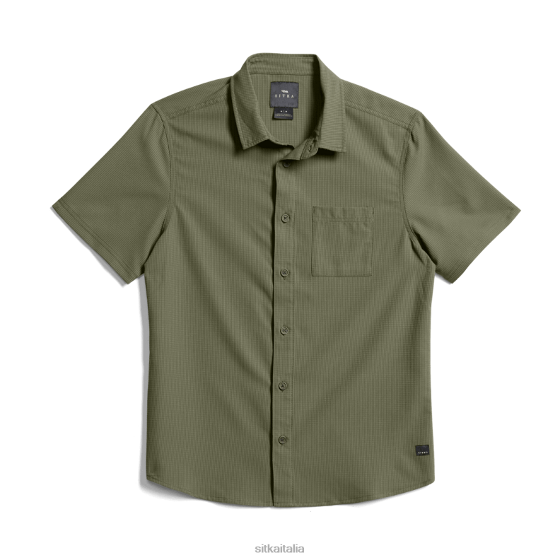 SITKA Gear uomini camicia mojave ss RN2V137 cime nascosto