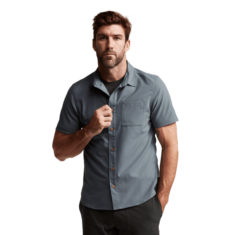 SITKA Gear uomini camicia mojave ss RN2V139 cime tuono