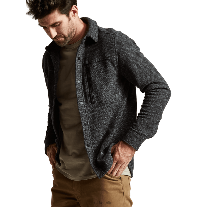 SITKA Gear uomini maglietta Snowcrest RN2V162 cime erica nera