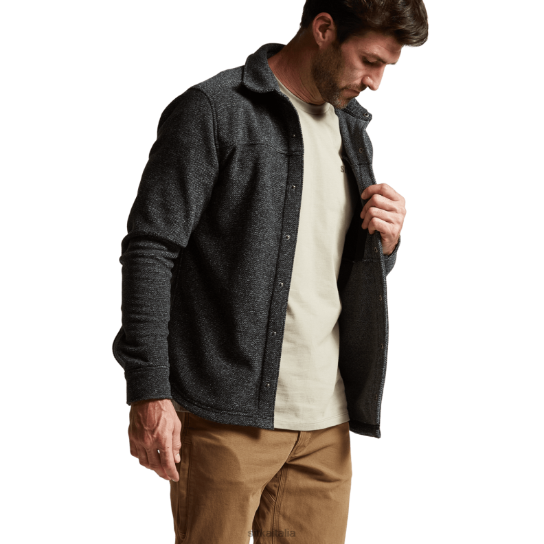 SITKA Gear uomini maglietta Snowcrest RN2V162 cime erica nera