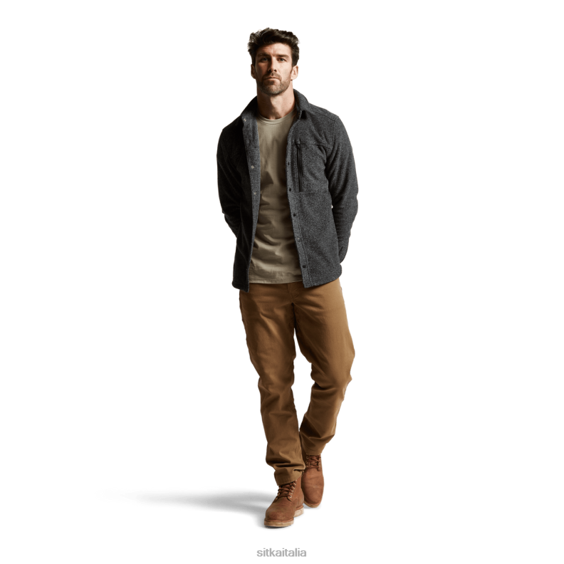 SITKA Gear uomini maglietta Snowcrest RN2V162 cime erica nera