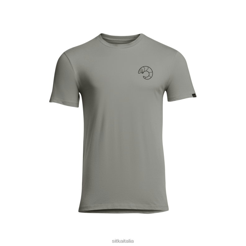SITKA Gear uomini maglietta di ariete RN2V151 cime campo grigio