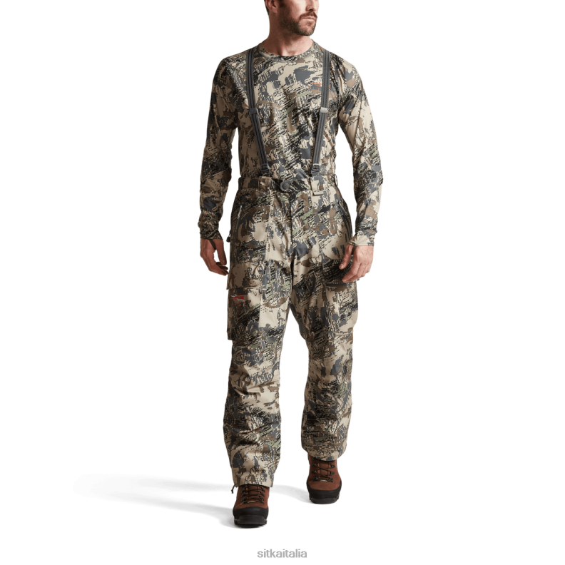 SITKA Gear uomini Pantaloni con bretelle Blizzard Aerolite RN2V208 fondi optifade aperta campagna
