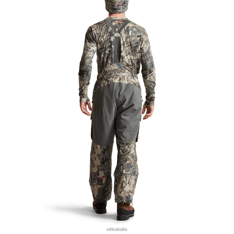 SITKA Gear uomini Pantaloni con bretelle Blizzard Aerolite RN2V208 fondi optifade aperta campagna
