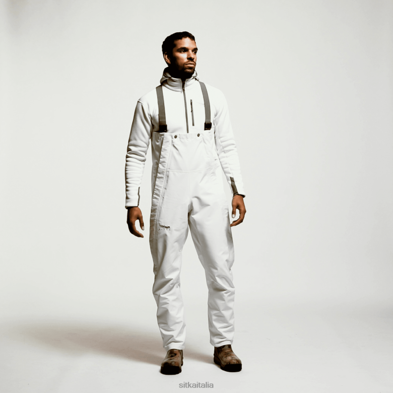 SITKA Gear uomini bavaglino nodak RN2V262 fondi bianco