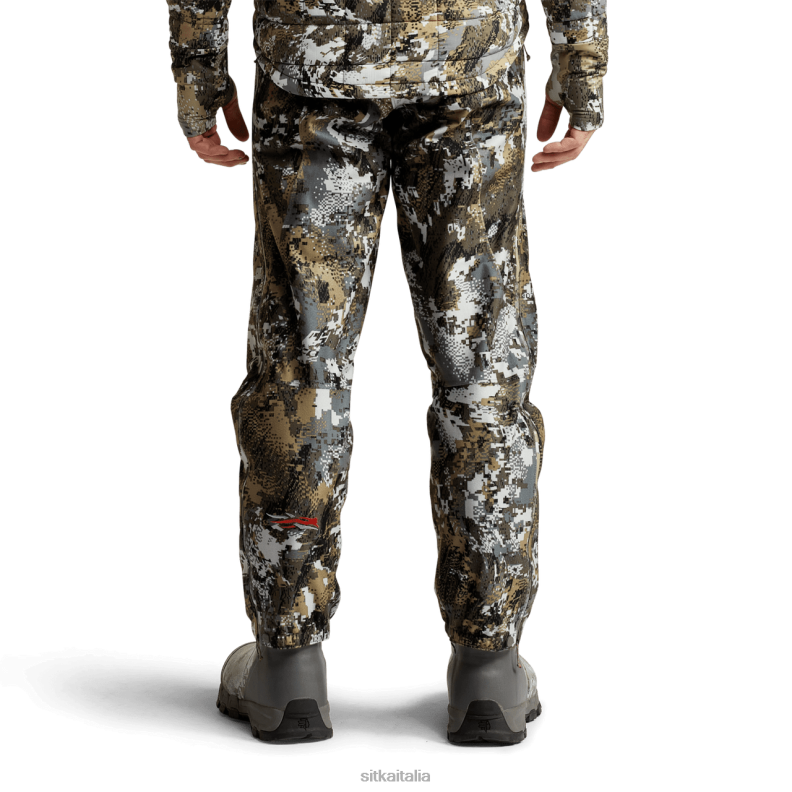SITKA Gear uomini pantaloni da acquazzone RN2V237 fondi optifade elevato ii
