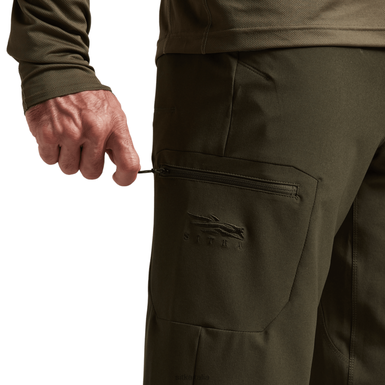 SITKA Gear uomini pantalone trasversale RN2V178 fondi lichene profondo