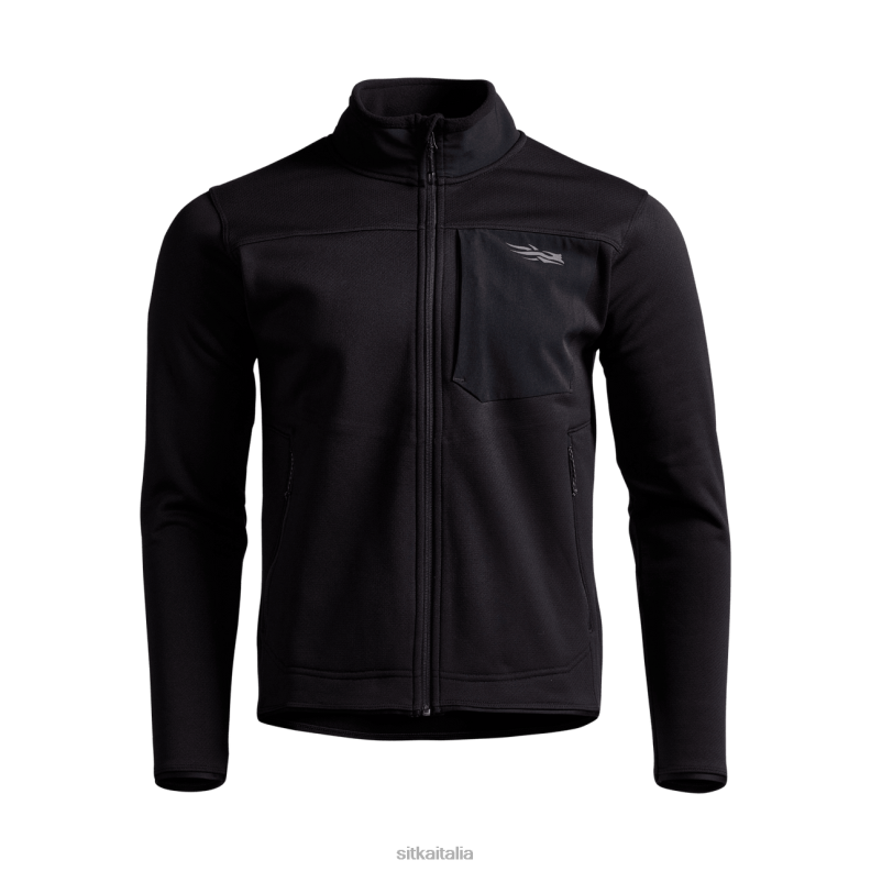 SITKA Gear uomini giacca in pile Dry Creek RN2V58 giacche e gilet nero