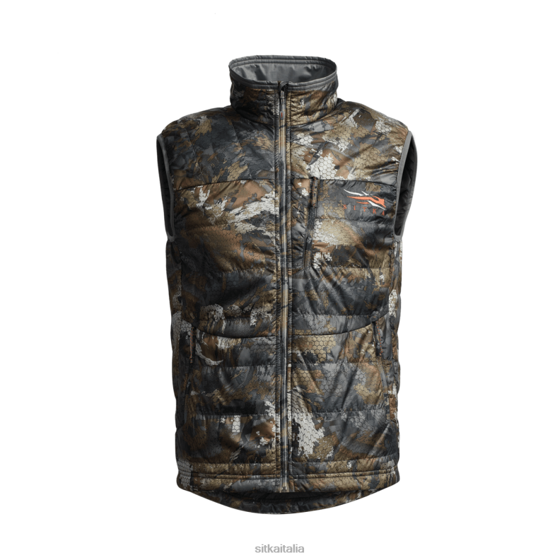 SITKA Gear uomini gilet Kelvin Aerolite RN2V71 giacche e gilet legname per uccelli acquatici optifade
